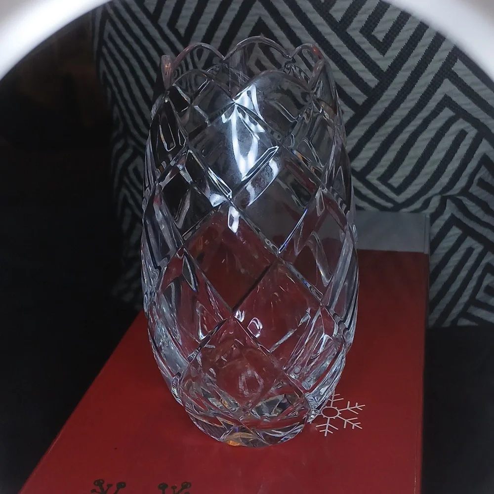 Mikasa Cut Glass Vase
